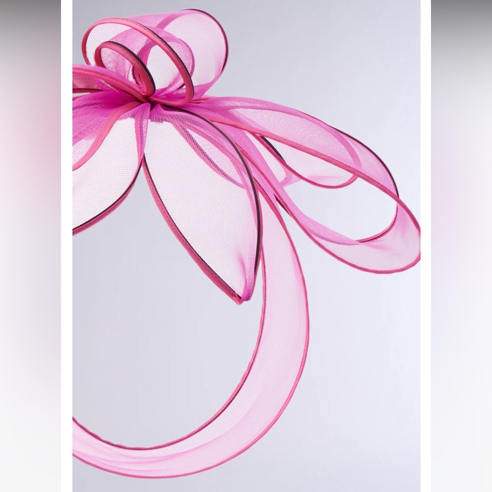 TO THE RACES FASCINATOR IN PINK - O/S - Picture 3 of 4